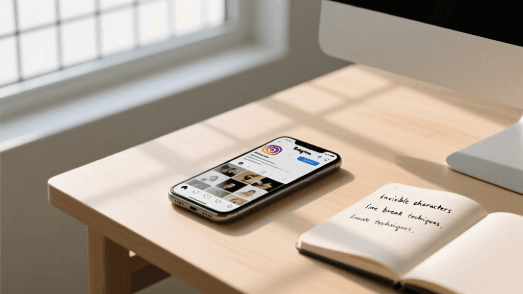 Master the Instagram Bio Spacer Tool for Creative Layouts