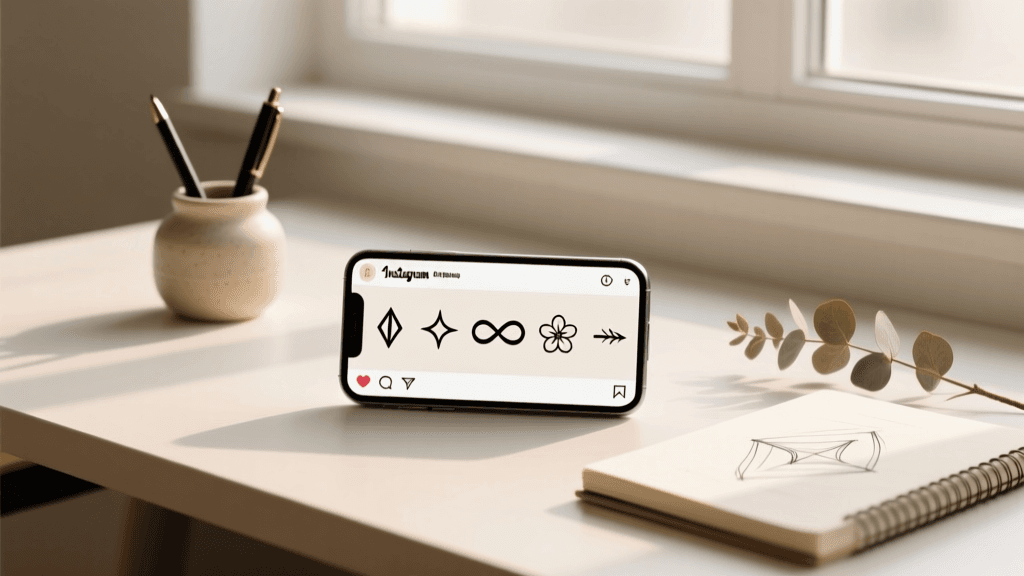 The Ultimate Guide to Aesthetic Symbols for Instagram Bios