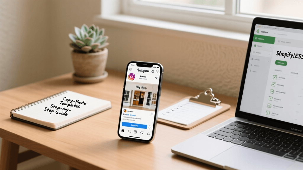 How to Link Your Etsy Shop to an Instagram Bio Guide