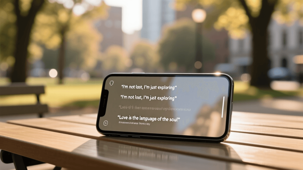 Creative Song Lyrics Quotes for Instagram Bio Ideas