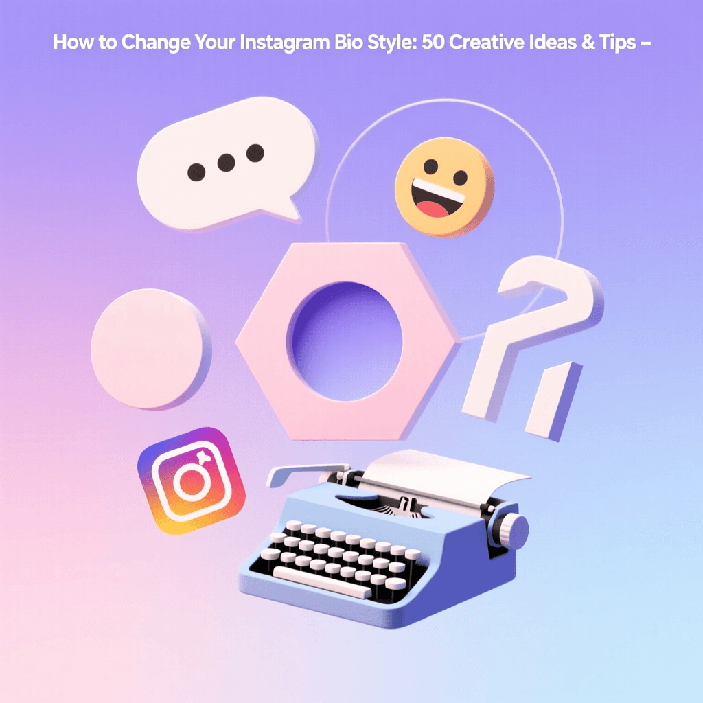How to Change Instagram Bio Style: 50 Creative Ideas & Tips